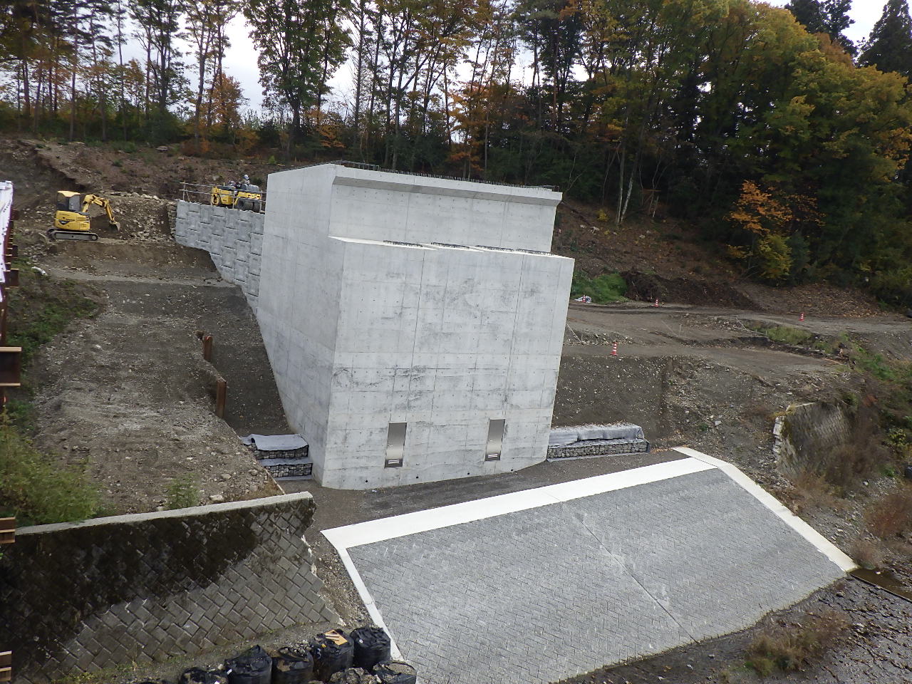 黒沢5工区　道路築造工事