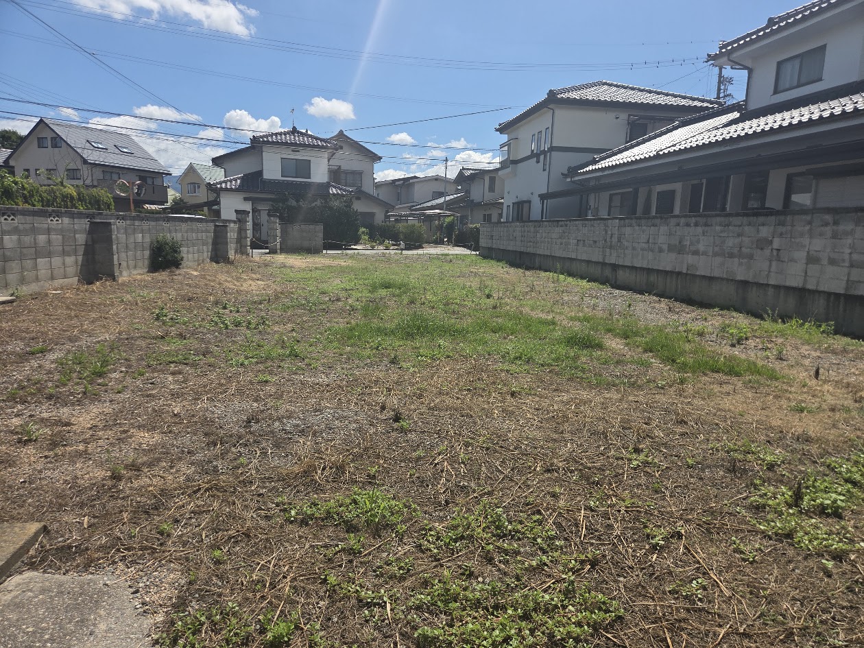 北東角地の116坪の広めの敷地